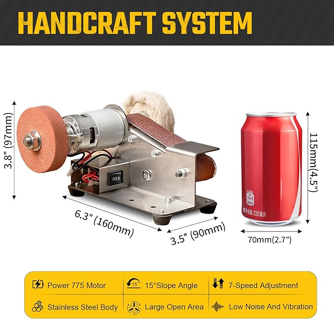 EdgeMaster™ Mini Belt Sander
