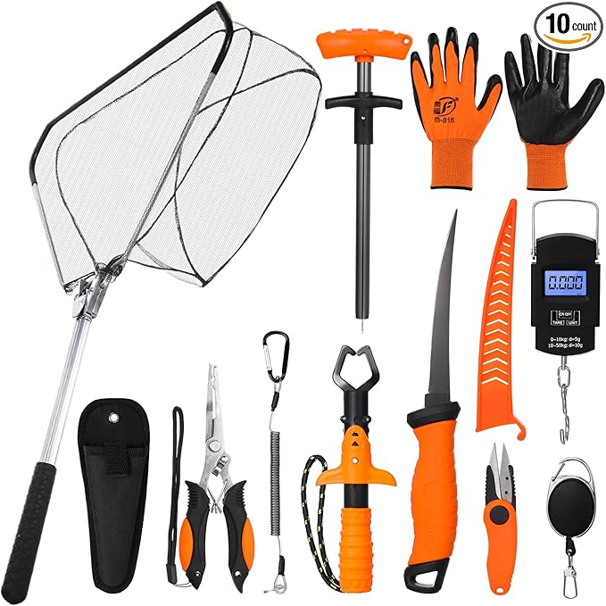 AquaGuard™ 10-Piece Fishing Tool Kit