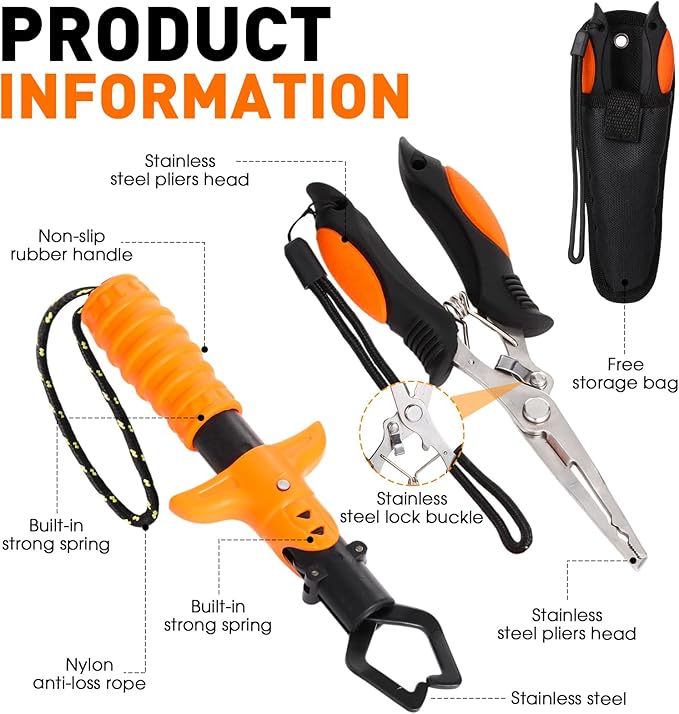 AquaGuard™ 10-Piece Fishing Tool Kit