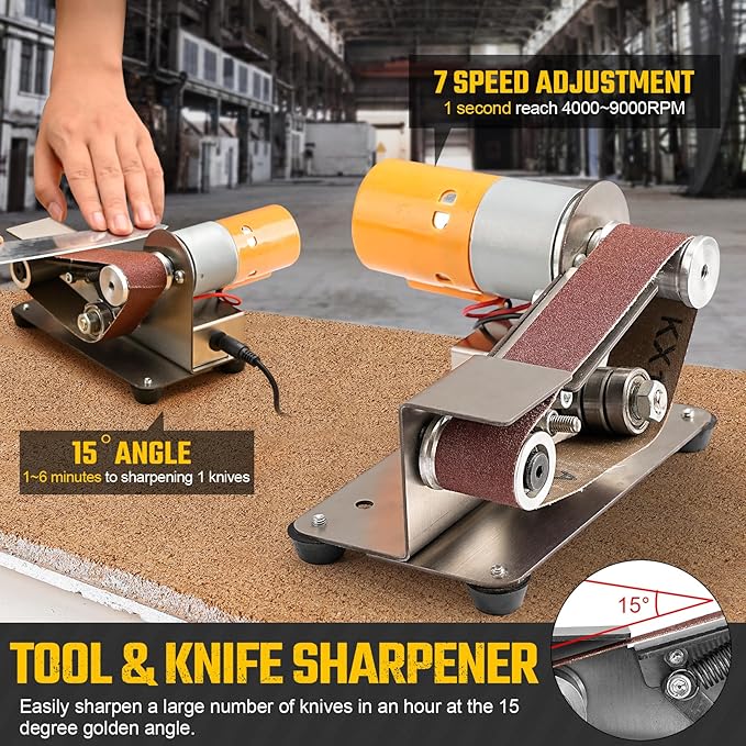 EdgeMaster™ Mini Belt Sander